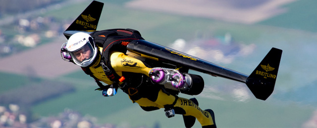 Jet Man Does a Loop!